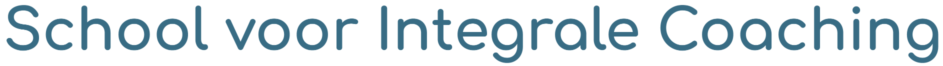 Opleiding Integrale Coaching